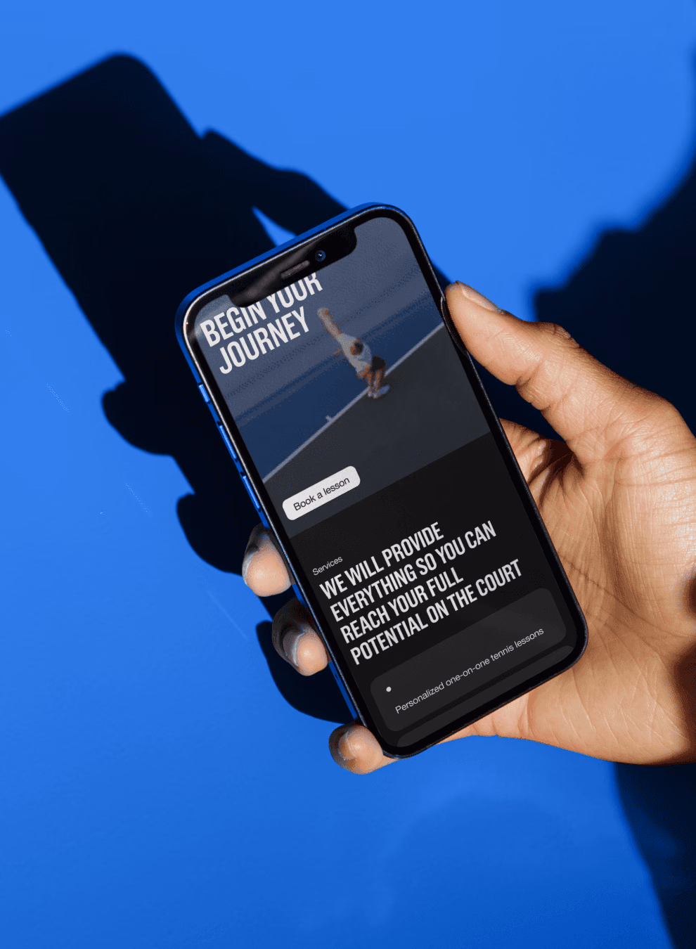 Web Design — project example 1